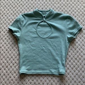 NWOT olive green Pacsun tee
